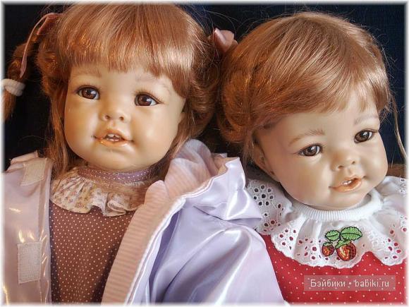 Куклы из резин от Элли Кноопс Дотти и Лотти