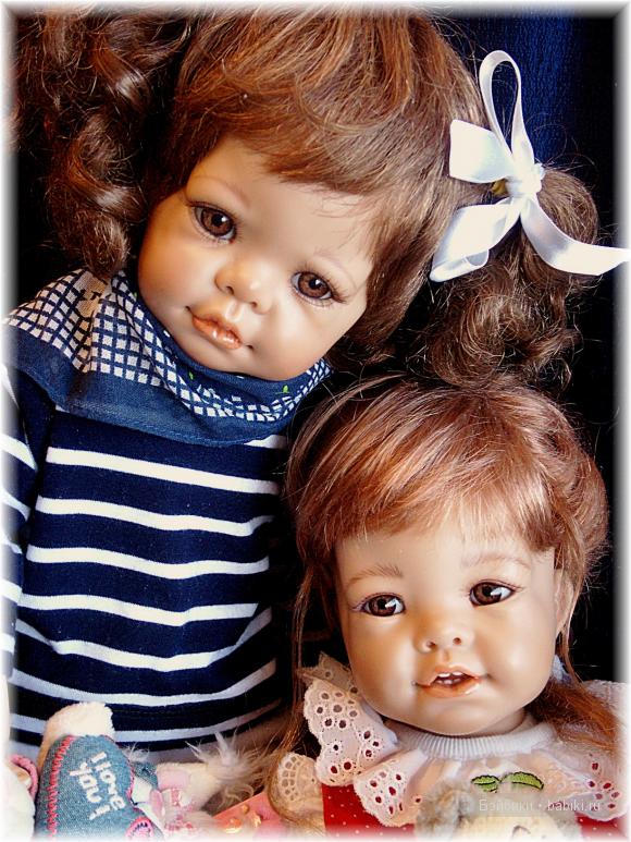 Куклы из резин от Элли Кнооп Дотти и Лотти