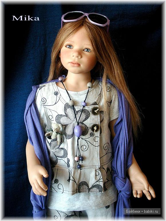 Мика 2007 год коллекционная кукла от Аннетте Химштедт (фото 8)
