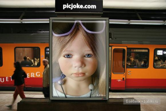 Мика 2007 год коллекционная кукла от Аннетте Химштедт (фото 3)