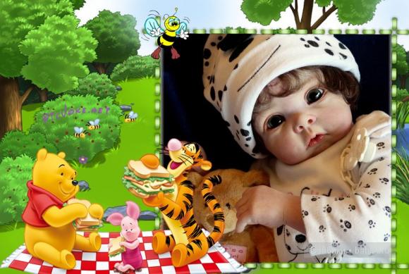 Кукла реборн Крисси Кноопс, моя первая девочка 2012 года