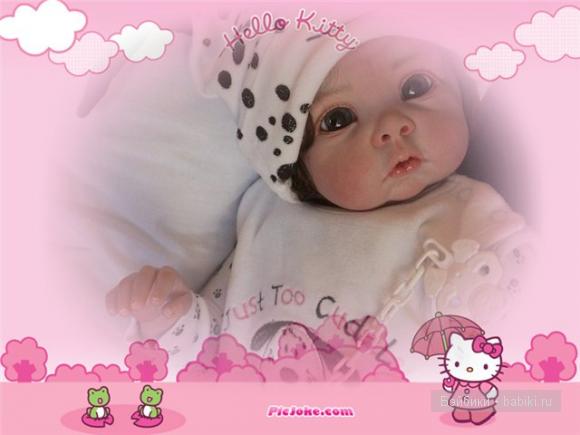 Кукла реборн Крисси Кноопс, моя первая девочка 2012 года