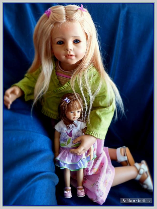 Коллекционная кукла от Зиглинды Фриске (Sieglinde Frieske) - МОНА (фото 7)