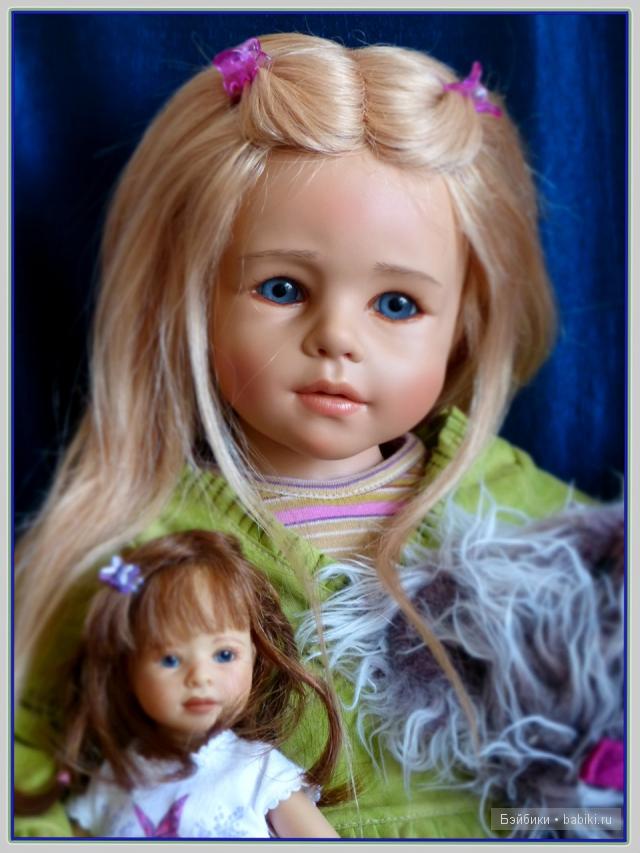 Коллекционная кукла от Зиглинды Фриске (Sieglinde Frieske) - МОНА