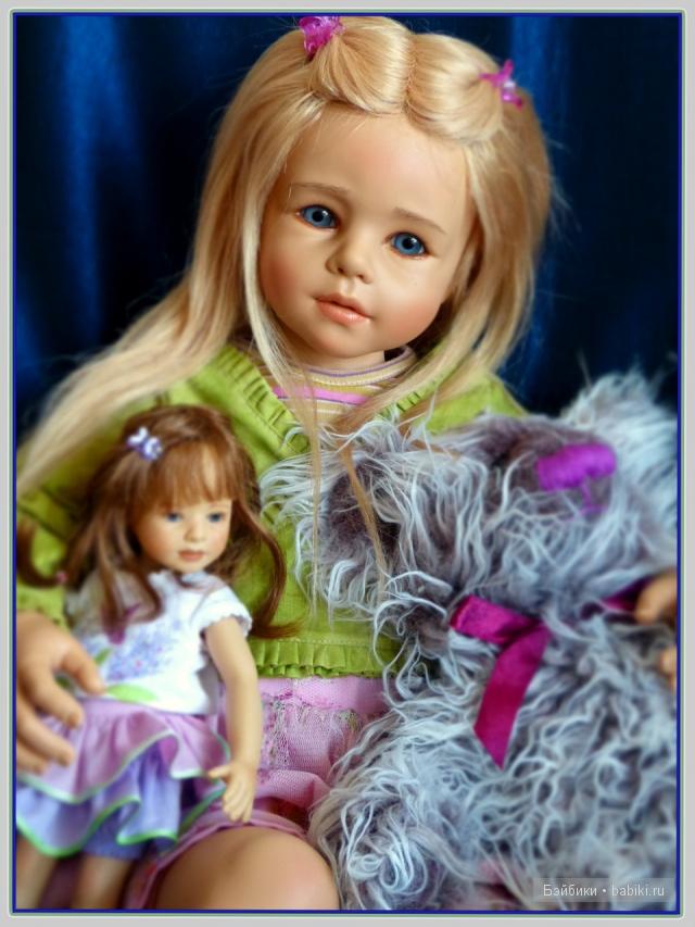 Коллекционная кукла от Зиглинды Фриске (Sieglinde Frieske) - МОНА (фото 10)