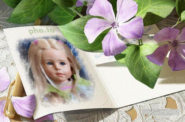 Коллекционная кукла от Зиглинды Фриске (Sieglinde Frieske) - МОНА