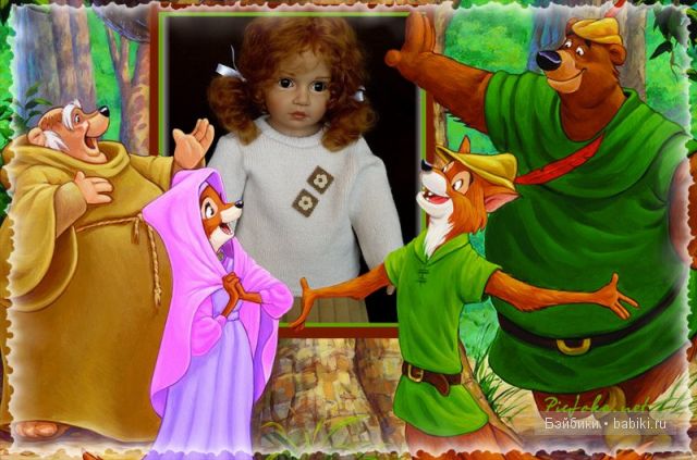 Зимняя сказка IV о Герде и Маленькой разбойнице от Joke Grobben