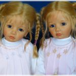 Две куклы MAREIKE - две сестрички от Joke Grobben