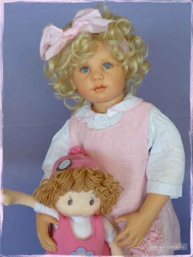 Милая Элла, кукла от Хилдегард Гюнцель (фото 2)