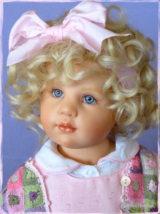 Милая Элла, кукла от Хилдегард Гюнцель