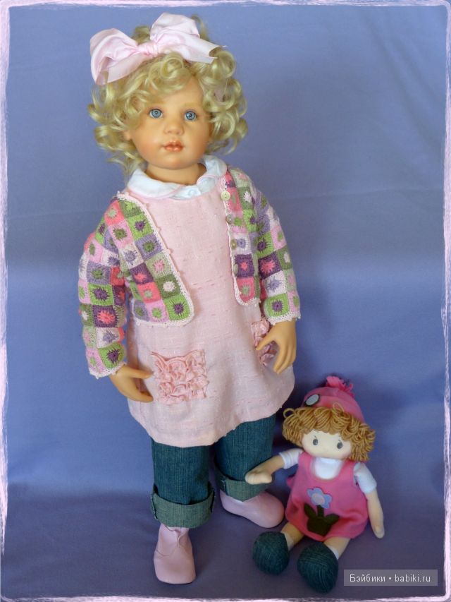 Милая Элла, кукла от Хилдегард Гюнцель (фото 8)