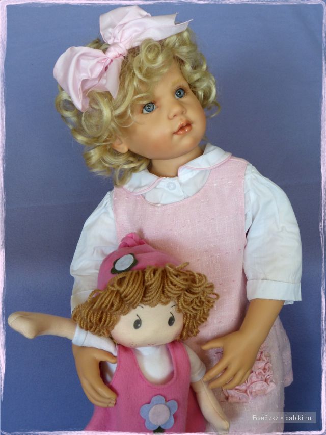 Милая Элла, кукла от Хилдегард Гюнцель