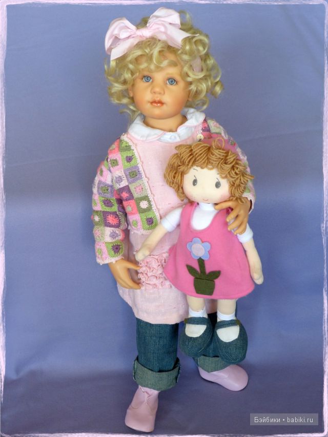 Милая Элла, кукла от Хилдегард Гюнцель (фото 6)