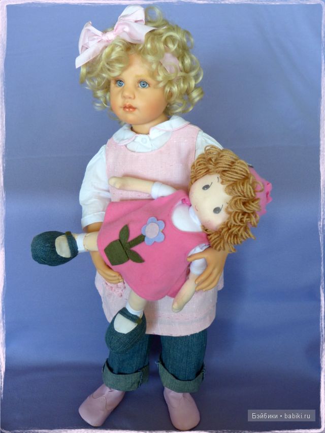 Милая Элла, кукла от Хилдегард Гюнцель