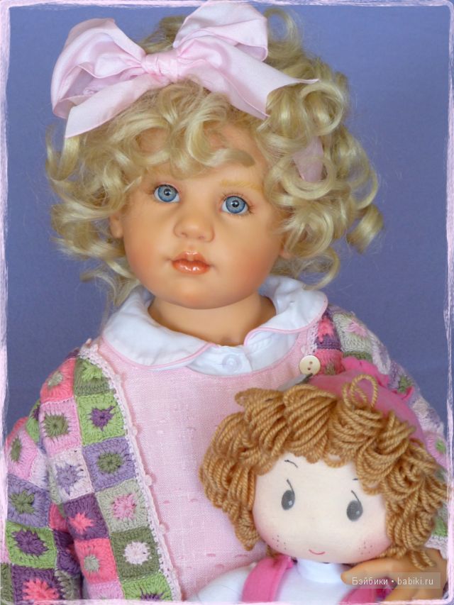 Милая Элла, кукла от Хилдегард Гюнцель