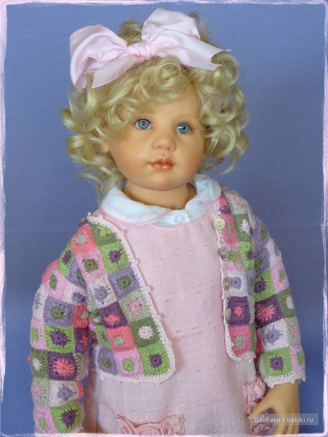 Милая Элла, кукла от Хилдегард Гюнцель