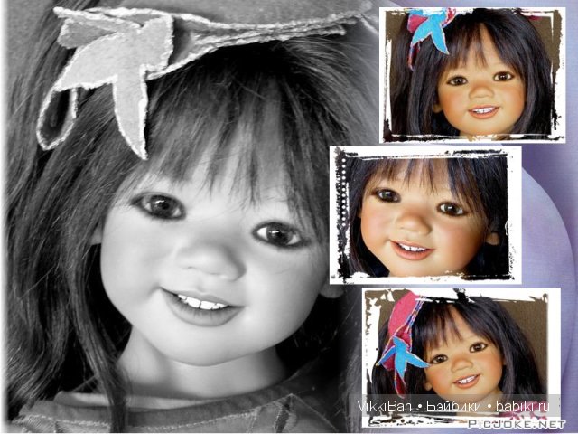 Редкая коллекционная кукла - KINDRA от Annette Himstedt, зимняя коллекция 2008