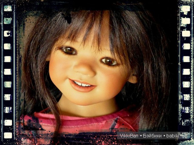 Редкая коллекционная кукла - KINDRA от Annette Himstedt, зимняя коллекция 2008