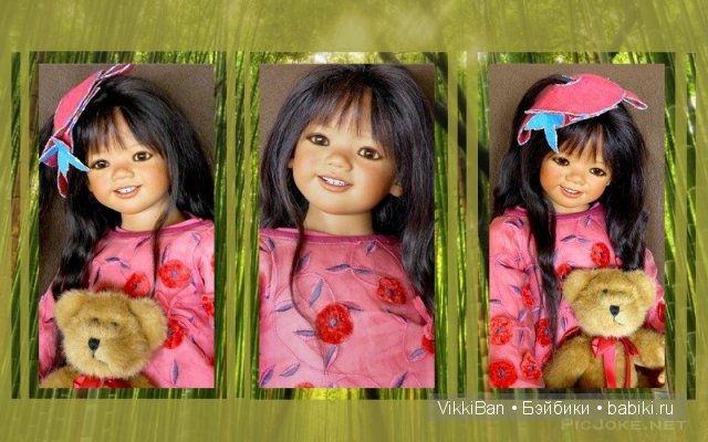 Редкая коллекционная кукла - KINDRA от Annette Himstedt, зимняя коллекция 2008