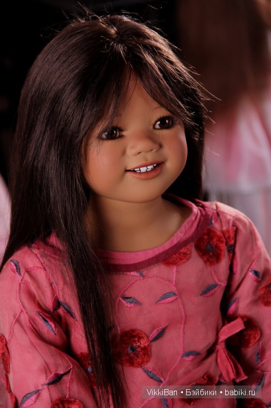 Редкая коллекционная кукла - KINDRA от Annette Himstedt, зимняя коллекция 2008 (фото 7)