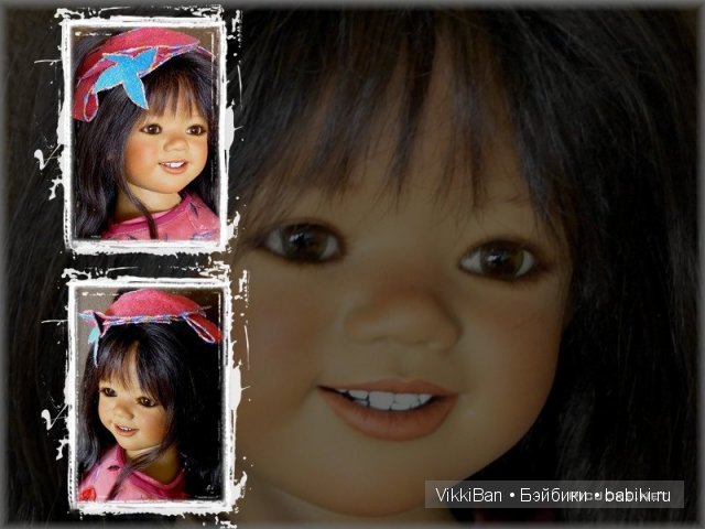 Редкая коллекционная кукла - KINDRA от Annette Himstedt, зимняя коллекция 2008