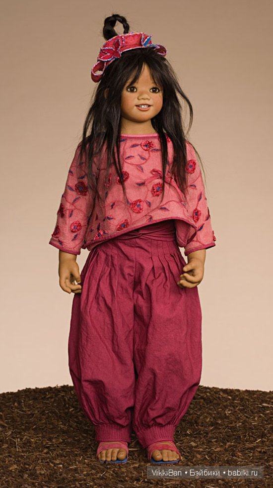 Редкая коллекционная кукла - KINDRA от Annette Himstedt, зимняя коллекция 2008 (фото 6)