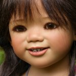 Редкая коллекционная кукла - KINDRA от  Annette Himstedt, зимняя коллекция 2008