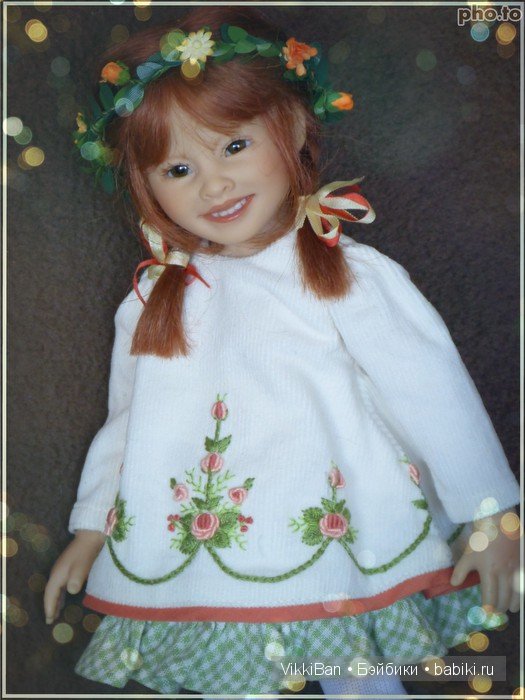 АМЕЛИЯ-девочка веселая от Heidi Plusczok (фото 4)