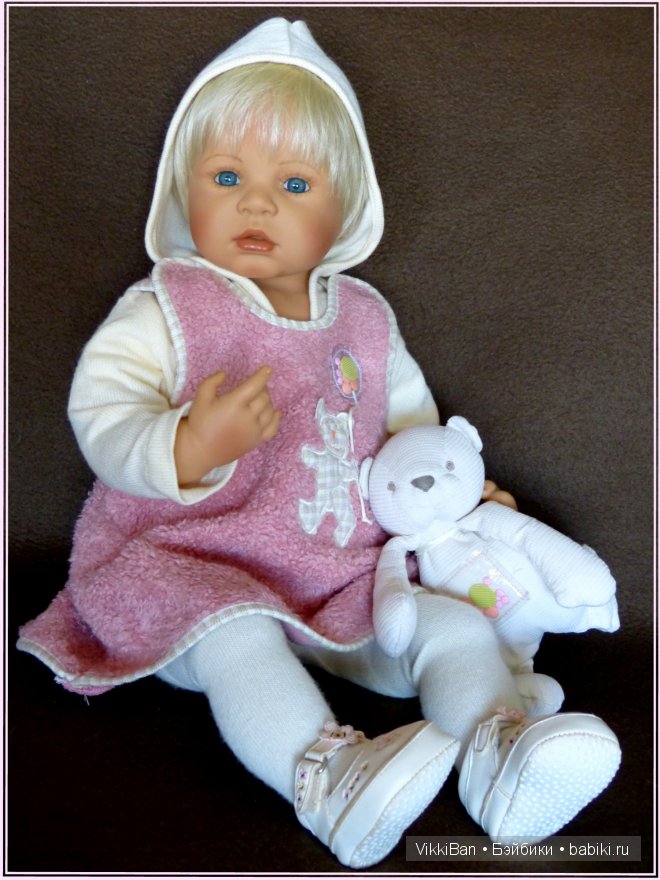Маша, Машенька, Мария коллекционная кукла от Bettine Klemm (фото 9)