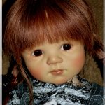 Жила-была Анна. Коллекционная кукла Anna от Sieglinde Frieske