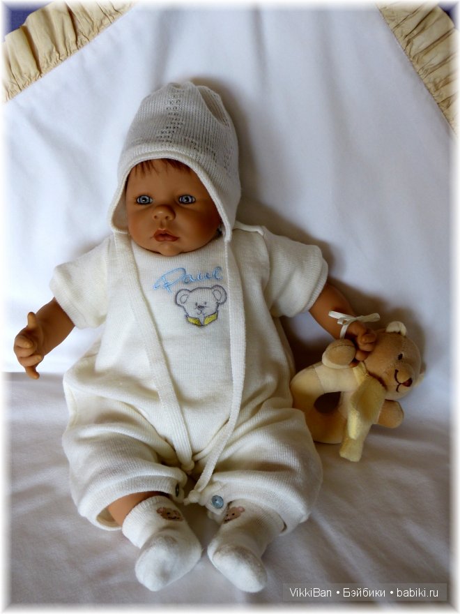 BETTINE KLEMM фирма Zapf коллекционная кукла Baby PAUL
