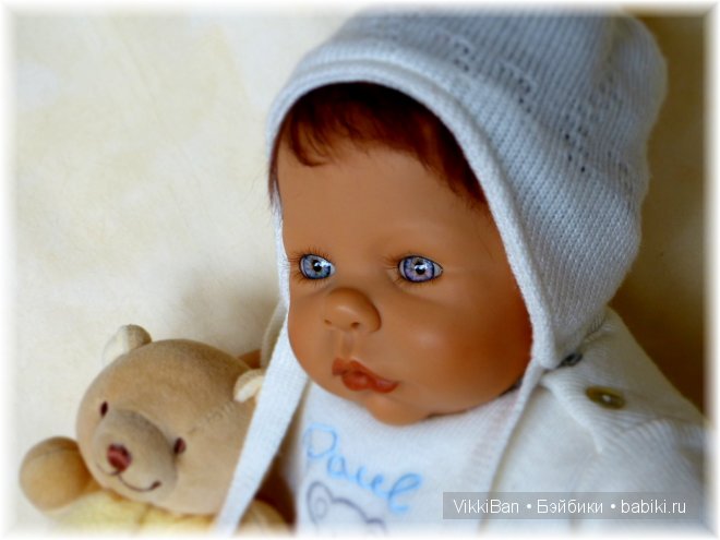 BETTINE KLEMM фирма Zapf коллекционная кукла Baby PAUL