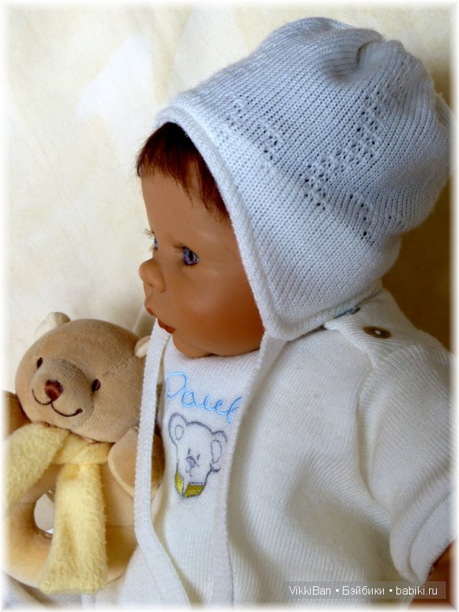 BETTINE KLEMM фирма Zapf коллекционная кукла Baby PAUL (фото 7)