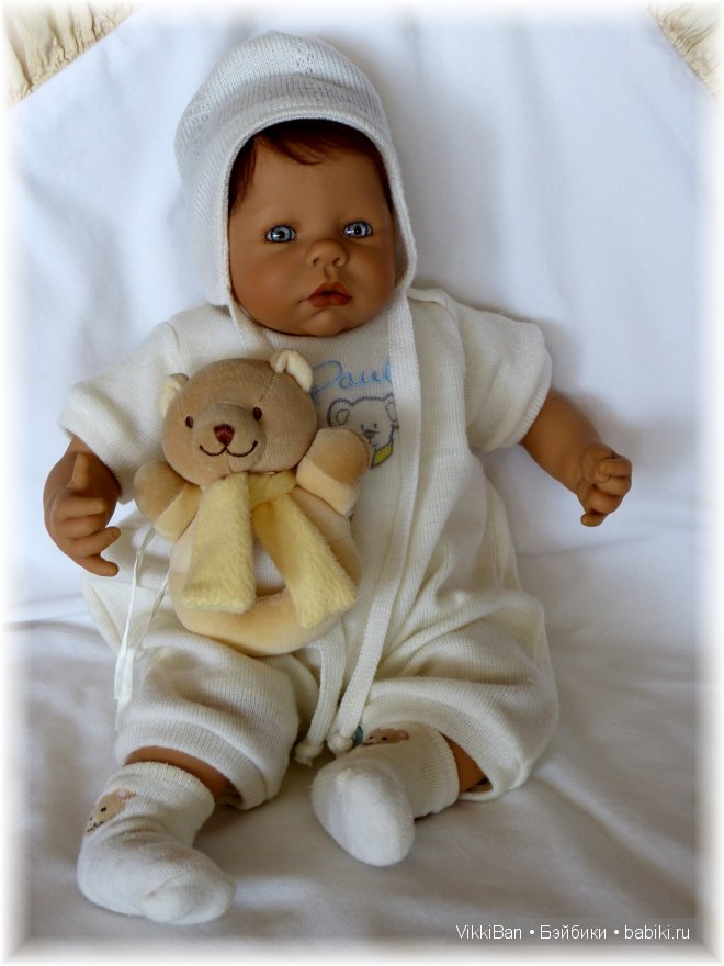 BETTINE KLEMM фирма Zapf коллекционная кукла Baby PAUL (фото 4)