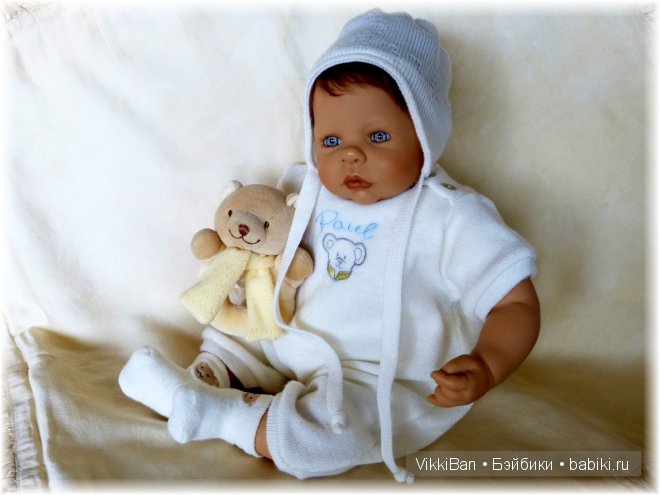 BETTINE KLEMM фирма Zapf коллекционная кукла Baby PAUL