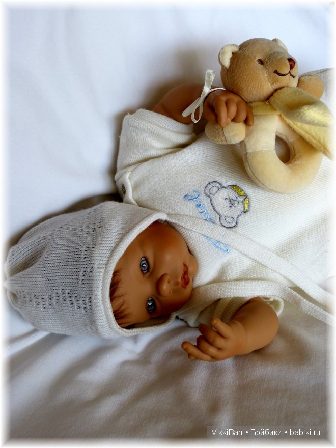 BETTINE KLEMM фирма Zapf коллекционная кукла Baby PAUL (фото 5)