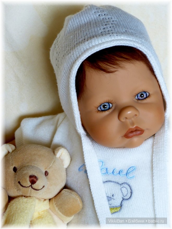 BETTINE KLEMM фирма Zapf коллекционная кукла Baby PAUL (фото 8)