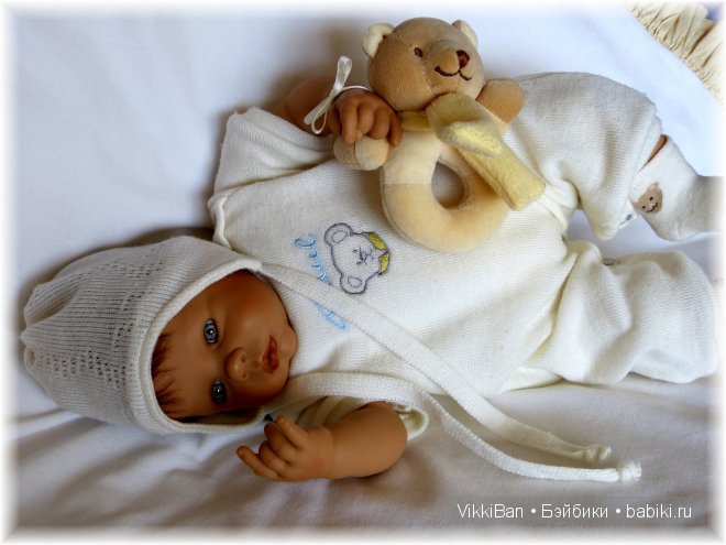 BETTINE KLEMM фирма Zapf коллекционная кукла Baby PAUL