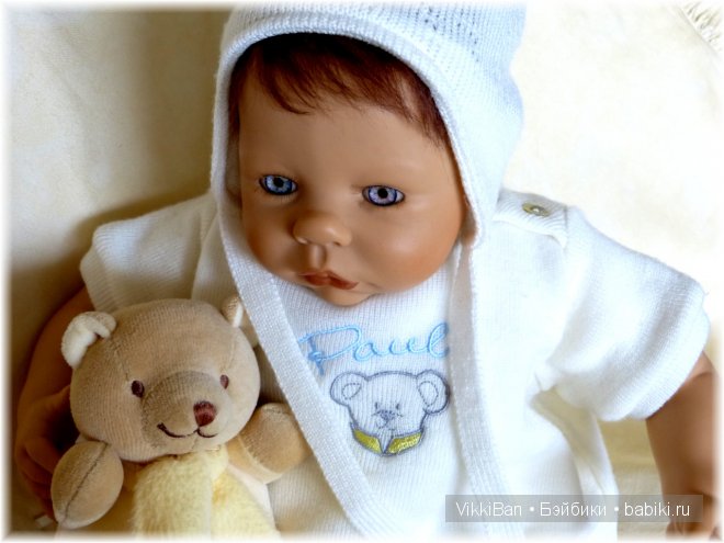 BETTINE KLEMM фирма Zapf коллекционная кукла Baby PAUL