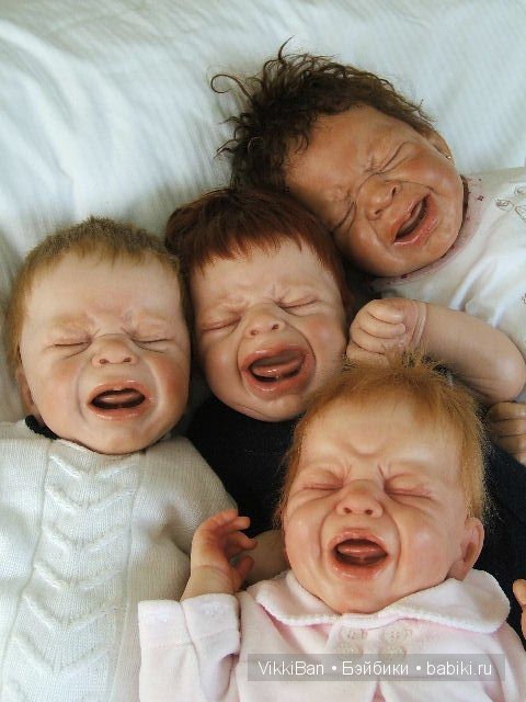 Мои любимые плаксы и сплюшки от Eva Helland, ООАК | Бэйбики Мои любимые плаксы и сплюшки от Eva Helland, ООАК (фото 10)