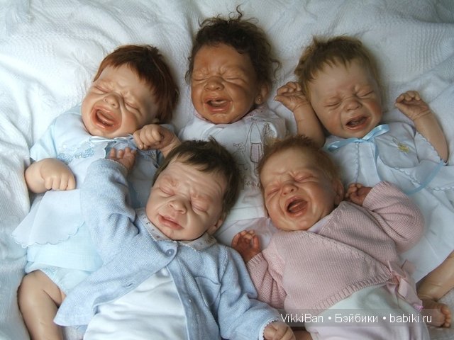 Мои любимые плаксы и сплюшки от Eva Helland, ООАК | Бэйбики Мои любимые плаксы и сплюшки от Eva Helland, ООАК (фото 8)