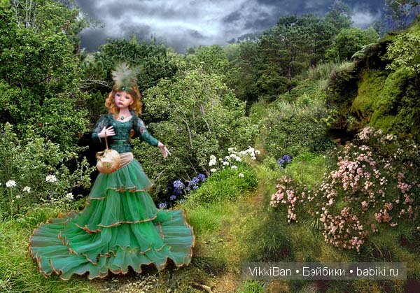 Драгоценные камни. Коллекционные куклы Уте Казе-Лепп (Ute Kase Lepp)