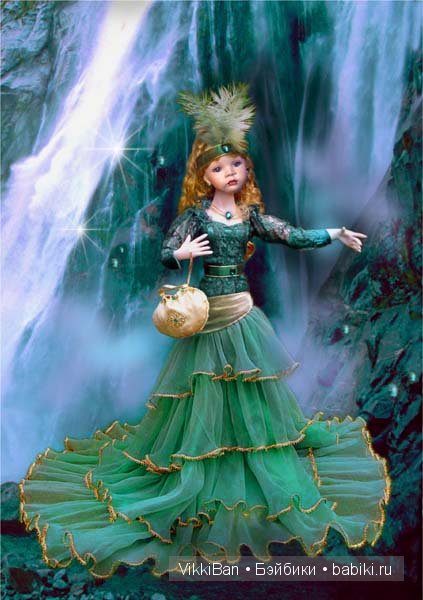 Драгоценные камни. Коллекционные куклы Уте Казе-Лепп (Ute Kase Lepp)