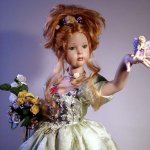 ВРЕМЕНА ГОДА. Коллекционные куклы Уте Казе-Лепп (Ute Kase Lepp), часть III