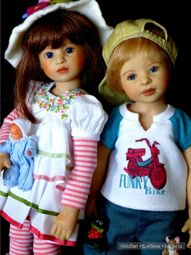 О дружбе! Коллекционные куколки от Heidi Plusczok (фото 3)