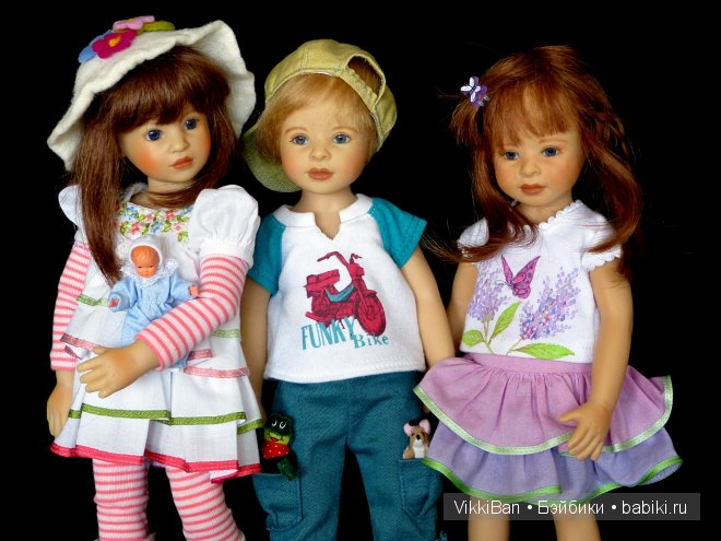 О дружбе! Коллекционные куколки от Heidi Plusczok