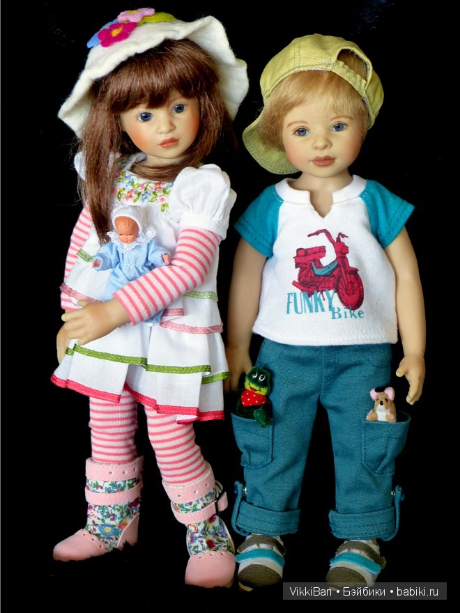 О дружбе! Коллекционные куколки от Heidi Plusczok (фото 9)
