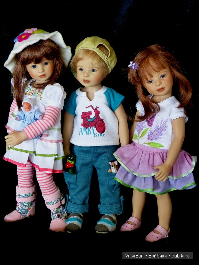 О дружбе! Коллекционные куколки от Heidi Plusczok