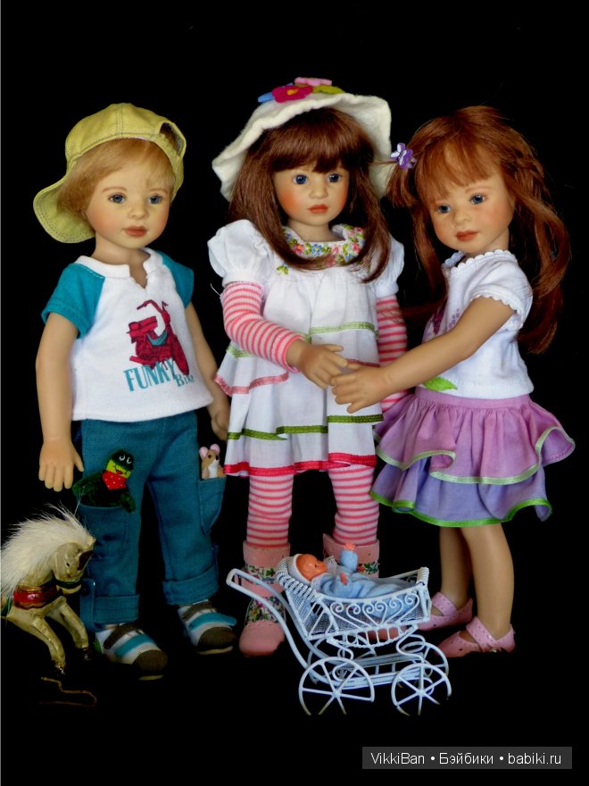 О дружбе! Коллекционные куколки от Heidi Plusczok (фото 8)
