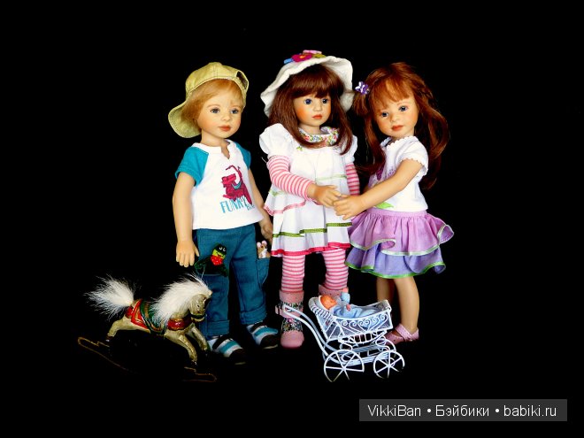 О дружбе! Коллекционные куколки от Heidi Plusczok (фото 2)